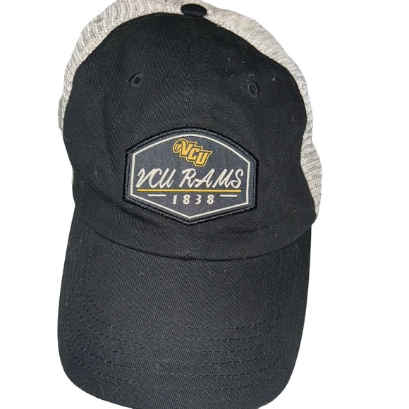 Virginia commonwealth university VCU Rams Adjustable SnapBack trucker hat cap - Picture 1 of 4